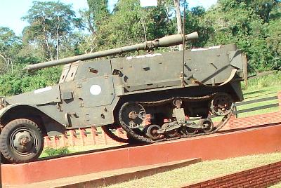 Goma para vehiculos militares